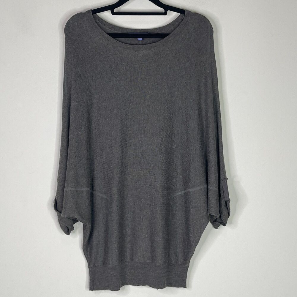 Vivienne Tam Stretch Wool Blend Dolman Sleeve Top Women's Size Small